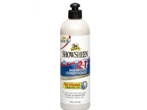 ABSORBINE “SHOWSHEEN 2 EN 1 SHAMPOING & APRÈS-SHAMPOING” 591 ml