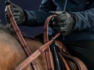 Rênes Caoutchouc 1/2″ Avec 7 Arretoirs Dy’on