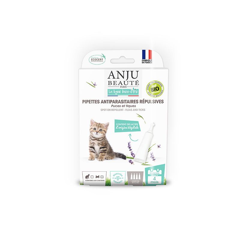 PIPETTE ANTIPARASITAIRE CHATON ECOSOIN BIO