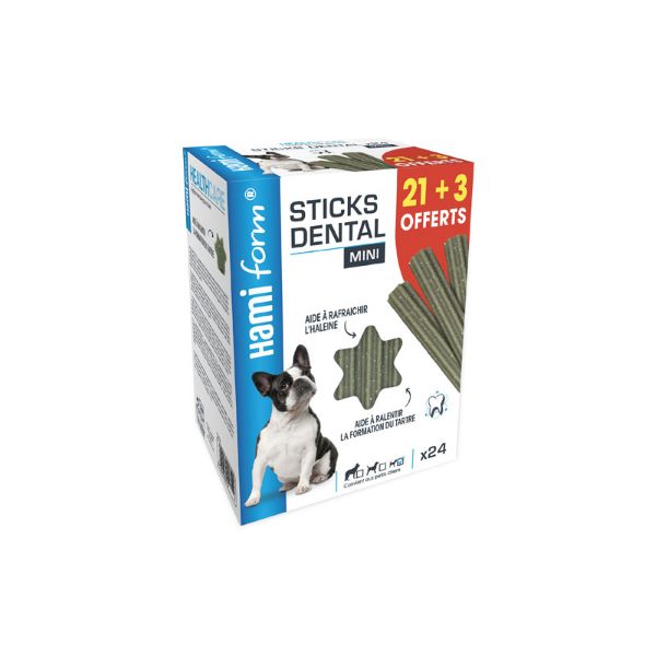 Dental sticks mini – par 21 + 3 offerts
