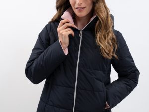 ADELE PARKA COURTE REVERSIBLE