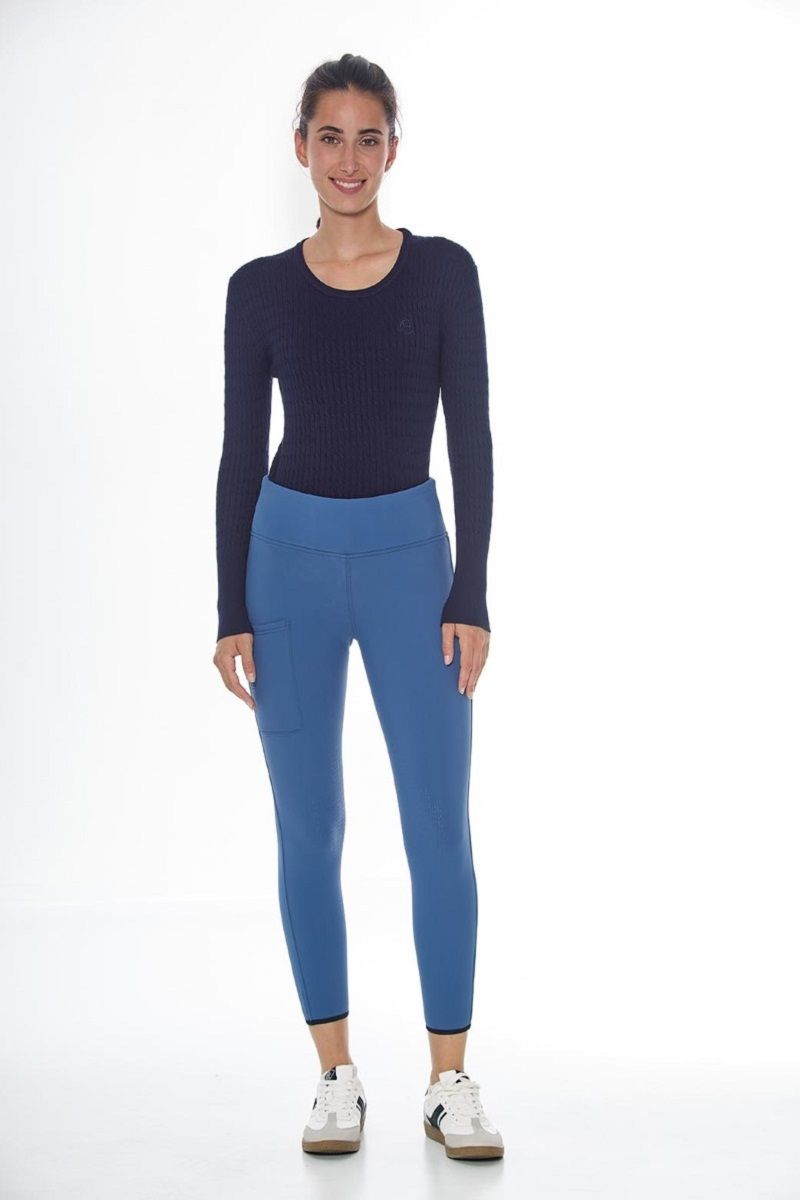 LILI LEGGING POLAIRE - STEEL BLUE – Image 3