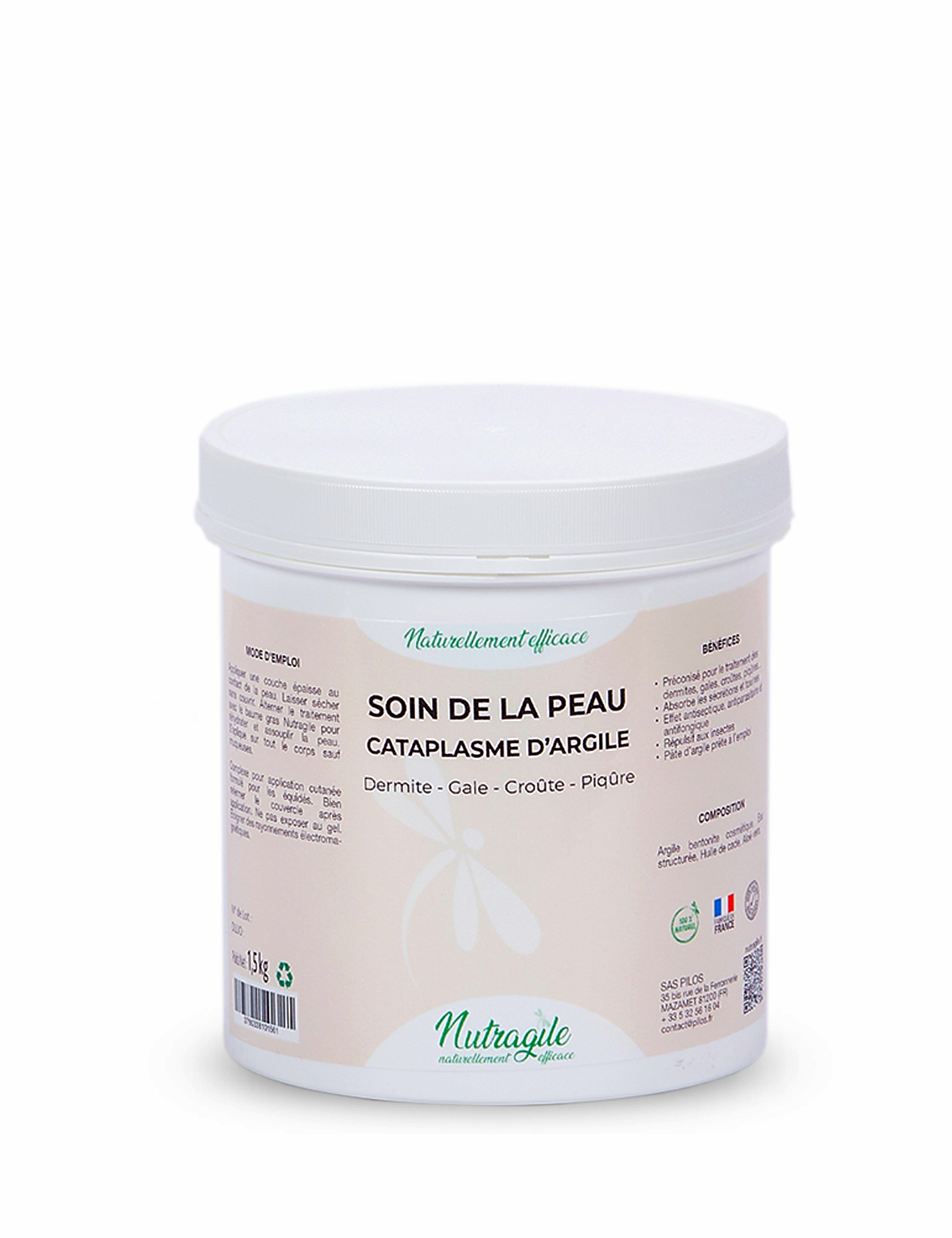 Soin de la Peau - Cataplasme d'argile