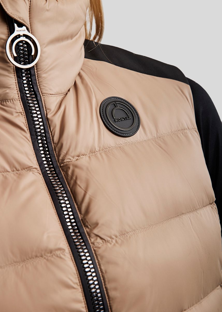 MoAthena REFINED Bodywarmer Latte XS – Image 3