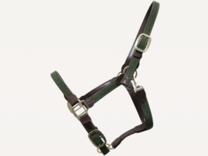 Licol Plaited Nylon olive green Full