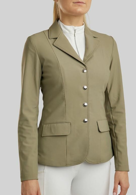 Kathy Zipper Competition Jacket - Dusty Green - 40