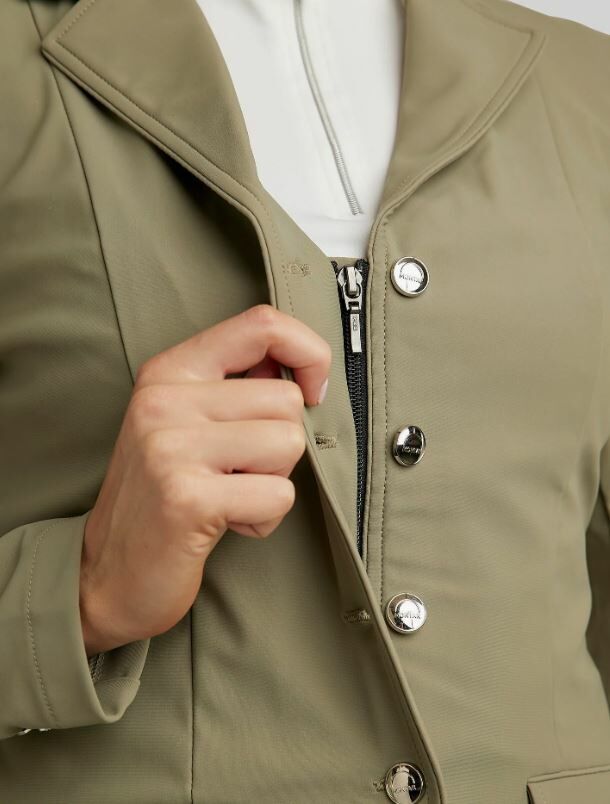 Kathy Zipper Competition Jacket - Dusty Green - 40 – Image 2