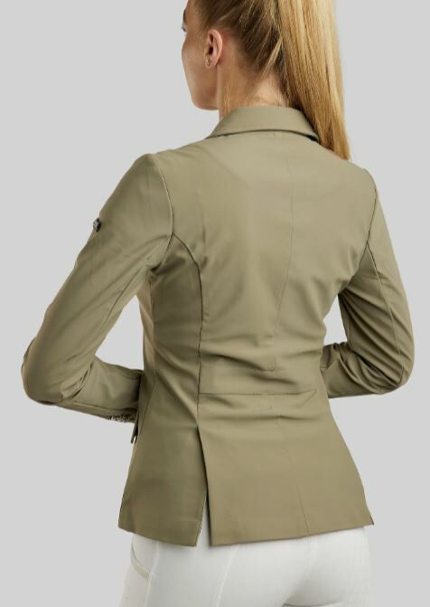 Kathy Zipper Competition Jacket - Dusty Green - 40 – Image 3