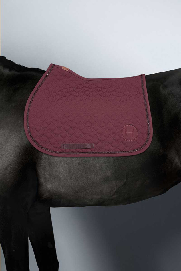 Saphir Tapis de Selle - Aubergine - Cheval – Image 4