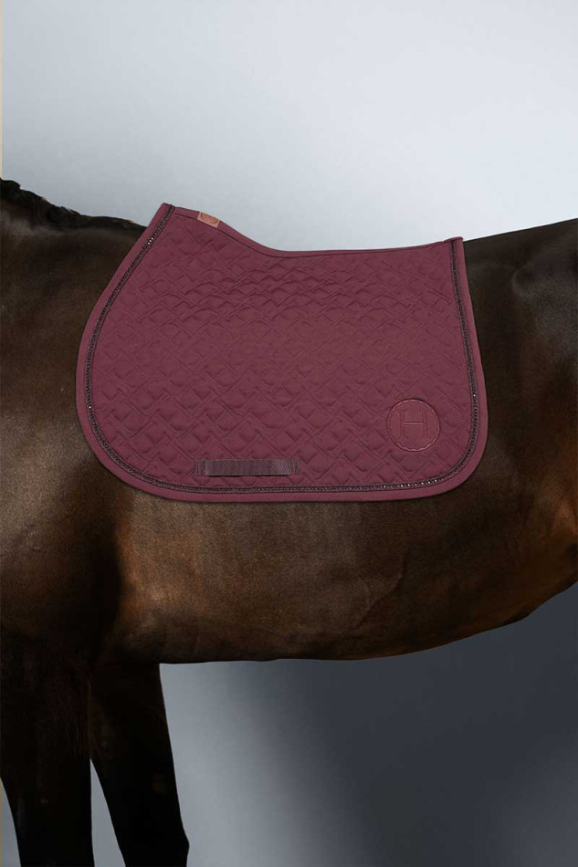 Saphir Tapis de Selle - Aubergine - Cheval – Image 5