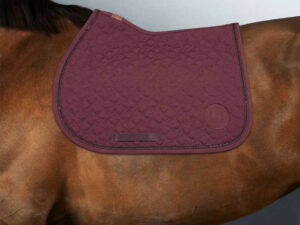 Saphir Tapis de Selle – Aubergine – Cheval