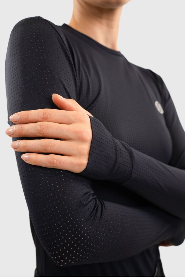 Bluvea T-shirt manches longues Marine – Image 5