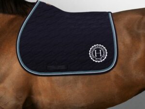 Belle Tapis de selle Marine CSO