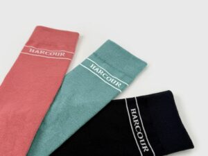 Beeges Chaussettes Navy/Peacock/Grapefruit (x3)