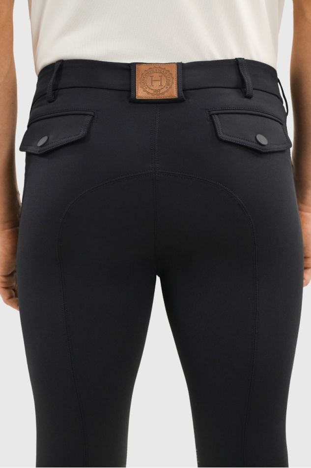 Barmino Pantalon équitation Noir – Image 6