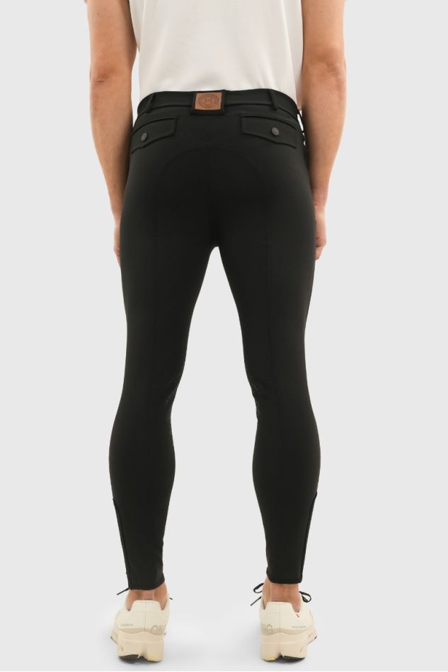Barmino Pantalon équitation Noir – Image 2