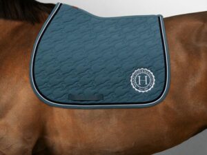 Belle Tapis de selle Paon CSO