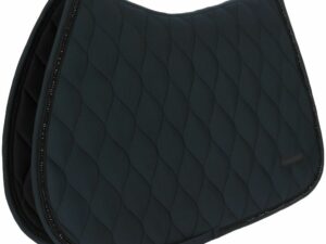 Tapis de selle EQUITHÈME - Pearl - Marine - Cheval