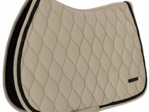 Tapis de selle EQUITHÈME - Pearl - Taupe - Cheval
