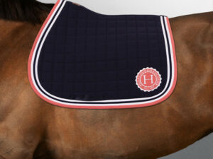 Soft Tapis de selle - Navy/Grapefruit