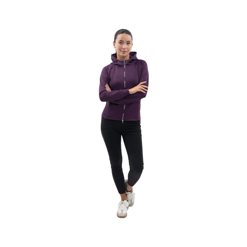 Ava Sweat technique zippé Femme Figue