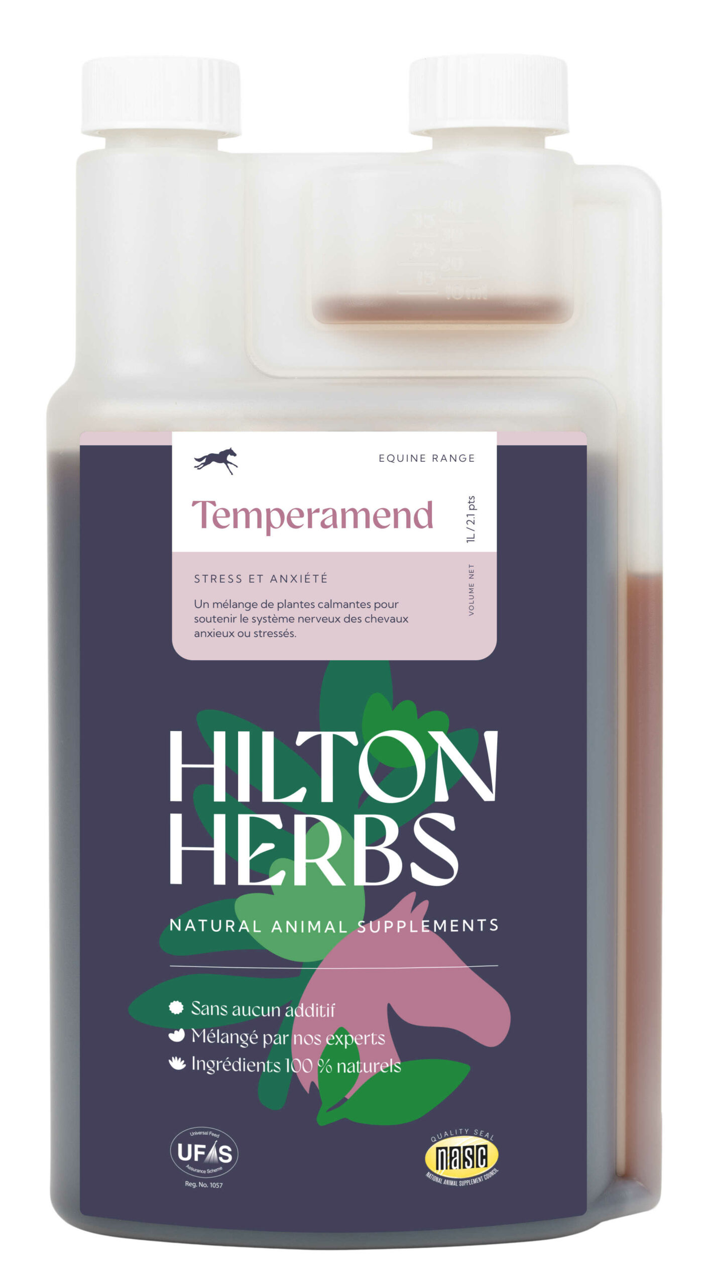 Temperamend Liquide Hilton Herbs | Cheval calme